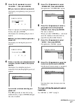 Preview for 47 page of Sony MHC-GNZ5D Operating Instructions Manual