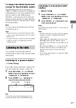 Предварительный просмотр 51 страницы Sony MHC-GNZ5D Operating Instructions Manual