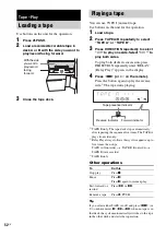 Preview for 52 page of Sony MHC-GNZ5D Operating Instructions Manual