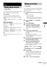 Preview for 61 page of Sony MHC-GNZ5D Operating Instructions Manual