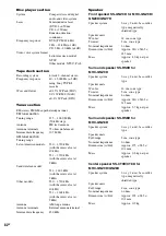 Preview for 82 page of Sony MHC-GNZ5D Operating Instructions Manual