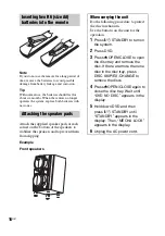 Предварительный просмотр 18 страницы Sony MHC-GNZ777D Operating Instructions Manual