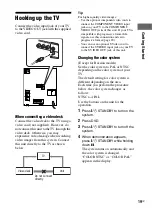 Предварительный просмотр 19 страницы Sony MHC-GNZ777D Operating Instructions Manual