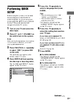 Preview for 23 page of Sony MHC-GNZ777D Operating Instructions Manual