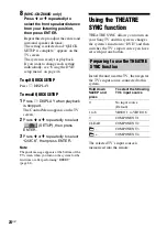 Preview for 24 page of Sony MHC-GNZ777D Operating Instructions Manual