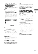 Preview for 35 page of Sony MHC-GNZ777D Operating Instructions Manual