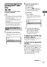 Предварительный просмотр 41 страницы Sony MHC-GNZ777D Operating Instructions Manual