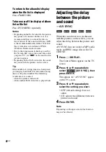 Preview for 42 page of Sony MHC-GNZ777D Operating Instructions Manual