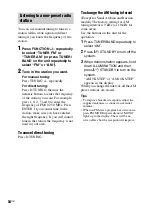 Preview for 54 page of Sony MHC-GNZ777D Operating Instructions Manual