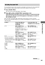 Предварительный просмотр 59 страницы Sony MHC-GNZ777D Operating Instructions Manual