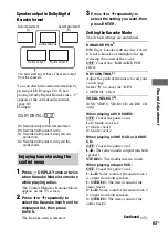 Предварительный просмотр 63 страницы Sony MHC-GNZ777D Operating Instructions Manual