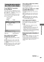 Preview for 69 page of Sony MHC-GNZ777D Operating Instructions Manual