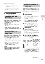Preview for 13 page of Sony MHC-GPX5 Operating Instructions Manual