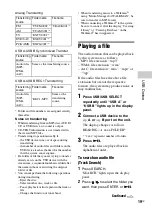 Preview for 19 page of Sony MHC-GPX5 Operating Instructions Manual