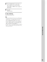 Preview for 21 page of Sony MHC-GR10AV Operating Instructions Manual