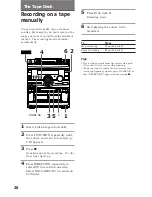 Предварительный просмотр 26 страницы Sony MHC-GR10AV Operating Instructions Manual