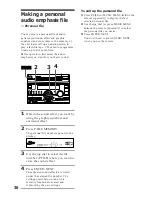 Preview for 36 page of Sony MHC-GR10AV Operating Instructions Manual