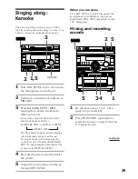 Предварительный просмотр 39 страницы Sony MHC-GR10AV Operating Instructions Manual