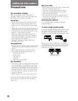 Предварительный просмотр 44 страницы Sony MHC-GR10AV Operating Instructions Manual