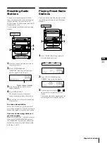 Preview for 11 page of Sony MHC-GR5 Operating Instructions Manual