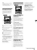 Предварительный просмотр 21 страницы Sony MHC-GR5 Operating Instructions Manual