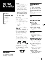 Preview for 23 page of Sony MHC-GR5 Operating Instructions Manual