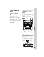 Preview for 15 page of Sony MHC-GR8 Operating Instructions Manual