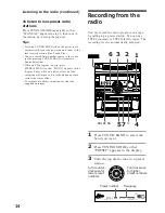 Preview for 14 page of Sony MHC-GR8000 Operating Instructions Manual