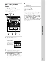 Preview for 17 page of Sony MHC-GR8000 Operating Instructions Manual