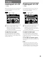 Preview for 25 page of Sony MHC-GR8000 Operating Instructions Manual