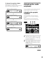 Preview for 29 page of Sony MHC-GR8000 Operating Instructions Manual