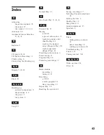 Preview for 43 page of Sony MHC-GR8000 Operating Instructions Manual