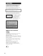 Preview for 2 page of Sony MHC-GRX10AV Operating Instructions Manual