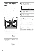 Предварительный просмотр 6 страницы Sony MHC-GRX2 Operating Instructions Manual