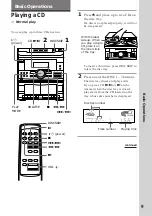 Preview for 9 page of Sony MHC-GRX2 Operating Instructions Manual