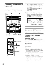 Предварительный просмотр 12 страницы Sony MHC-GRX2 Operating Instructions Manual