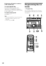 Preview for 18 page of Sony MHC-GRX2 Operating Instructions Manual