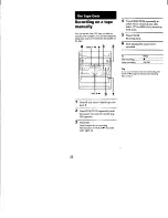 Preview for 22 page of Sony MHC-GRX20 Operating Instructions Manual