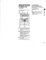 Preview for 58 page of Sony MHC-GRX20 Operating Instructions Manual