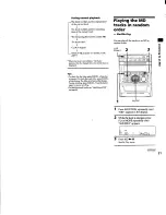 Preview for 66 page of Sony MHC-GRX20 Operating Instructions Manual