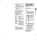 Preview for 68 page of Sony MHC-GRX20 Operating Instructions Manual