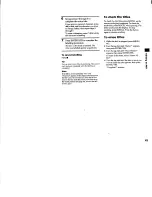 Preview for 80 page of Sony MHC-GRX20 Operating Instructions Manual