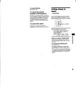 Preview for 104 page of Sony MHC-GRX20 Operating Instructions Manual