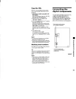 Preview for 110 page of Sony MHC-GRX20 Operating Instructions Manual