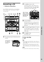 Preview for 13 page of Sony MHC-GRX3 Operating Instructions Manual