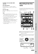 Preview for 15 page of Sony MHC-GRX3 Operating Instructions Manual