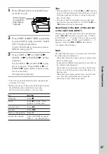 Предварительный просмотр 17 страницы Sony MHC-GRX3 Operating Instructions Manual