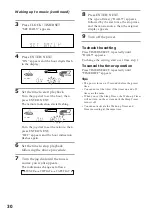 Предварительный просмотр 30 страницы Sony MHC-GRX3 Operating Instructions Manual