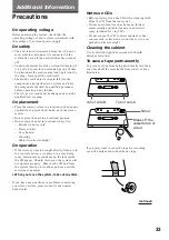 Предварительный просмотр 33 страницы Sony MHC-GRX3 Operating Instructions Manual