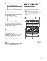 Preview for 7 page of Sony MHC-GRX30 Operating Instructions Manual